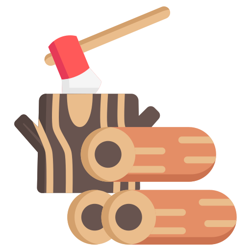 Logs Generic color fill icon