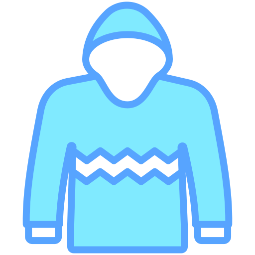 kapuzenpullover Generic color lineal-color icon