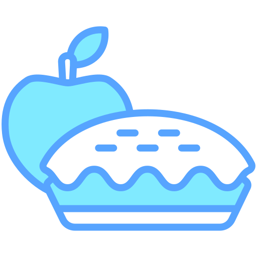 tarte aux pommes Generic color lineal-color Icône