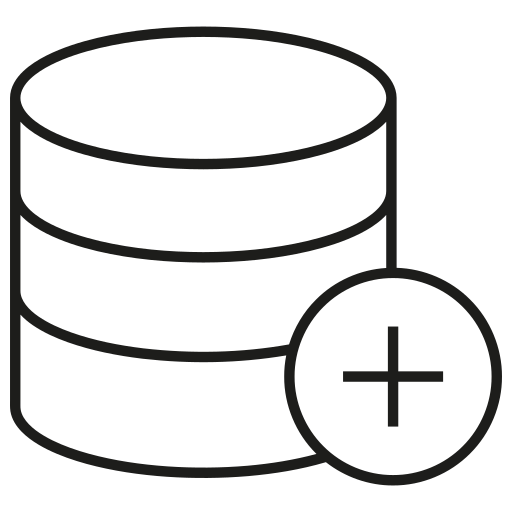 databank Generic outline icoon