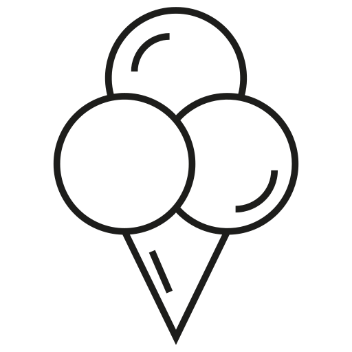 stożek Generic outline ikona