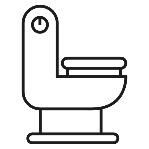 Туалет Generic outline иконка