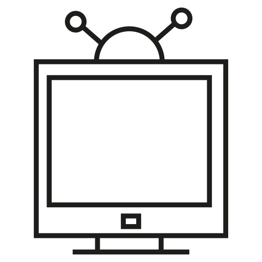 テレビ Generic outline icon