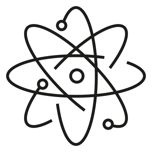 Atom Generic outline icon