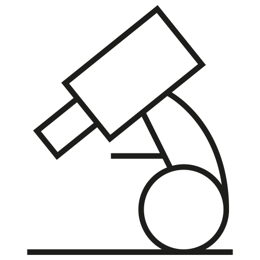 microscopio Generic outline icona