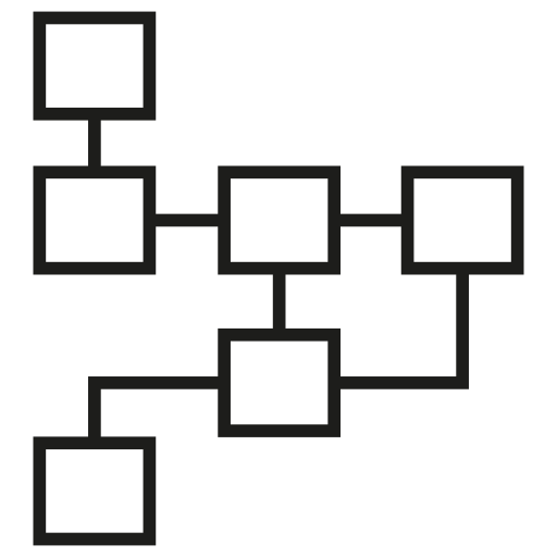 diagrama Generic outline icono