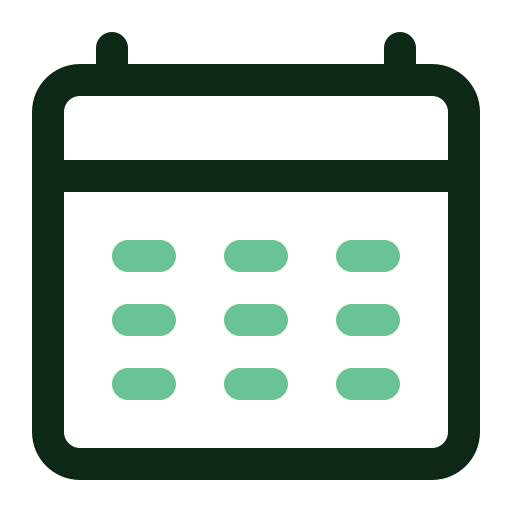 calendario Generic color outline icono