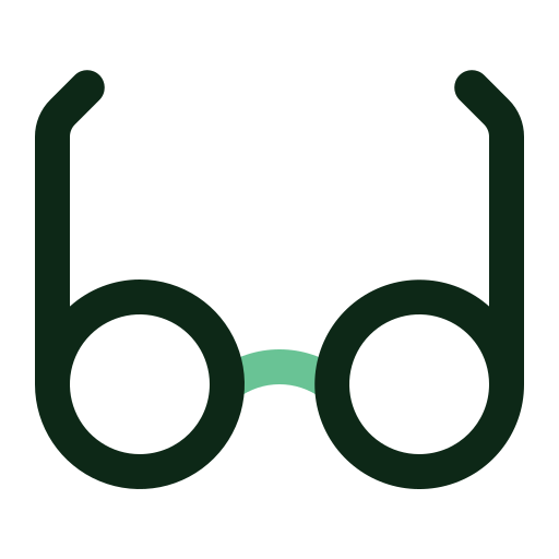 okulary Generic color outline ikona
