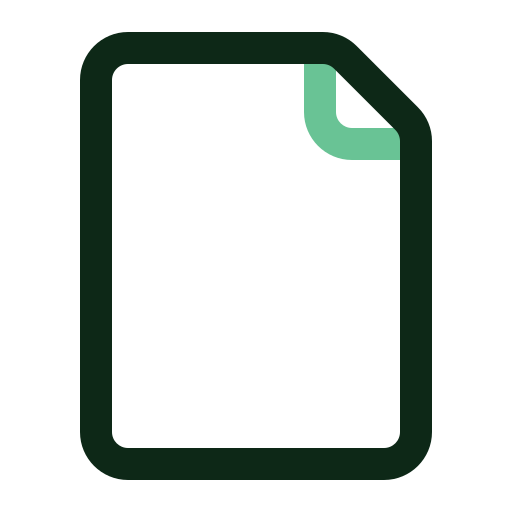 papel Generic color outline icono