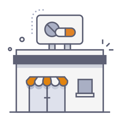 farmacia Generic gradient lineal-color icona