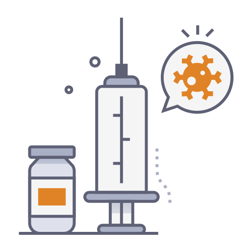 백신 Generic gradient lineal-color icon