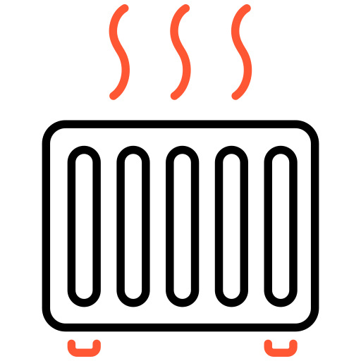 Heater Generic color outline icon