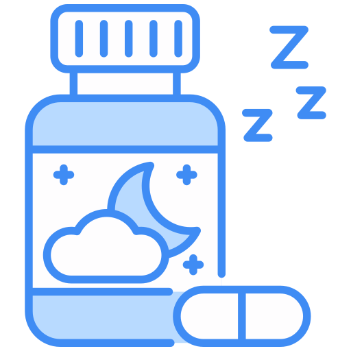 Sleeping pills Generic color lineal-color icon