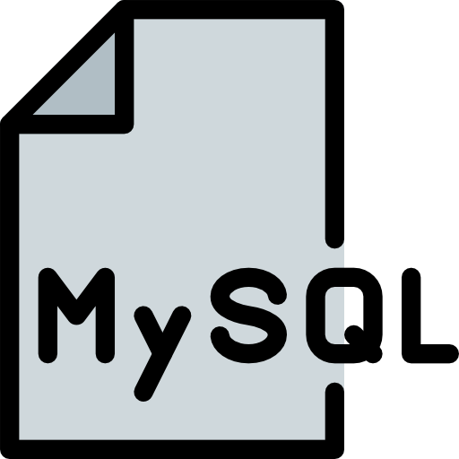 mysql Pixel Perfect Lineal Color Icône