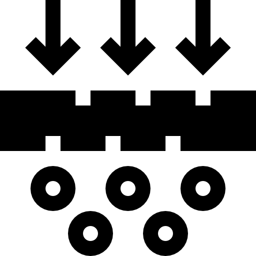 膜 Basic Straight Filled icon