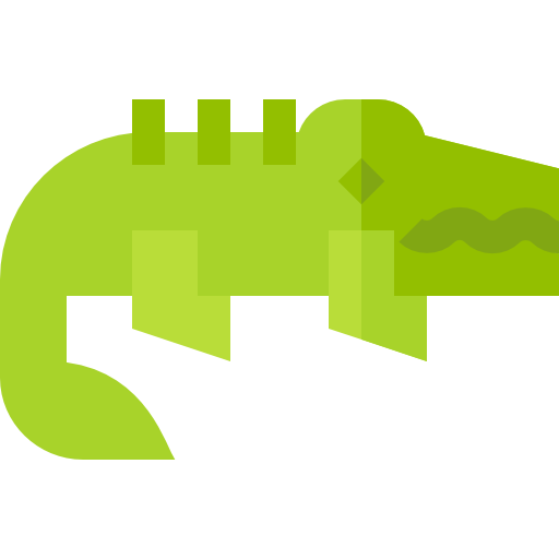 krokodyl Basic Straight Flat ikona
