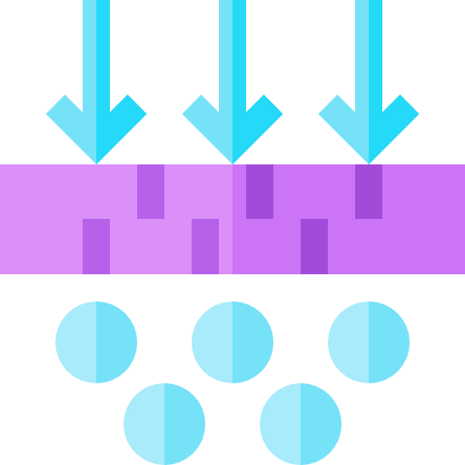 membrane Basic Straight Flat Icône