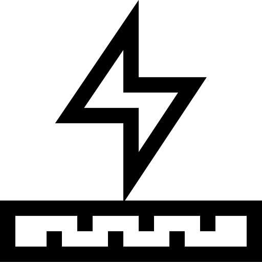 anti estático Basic Straight Lineal icono