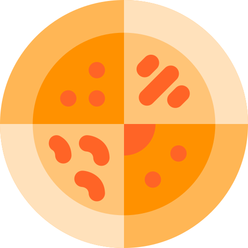 피자 Basic Rounded Flat icon