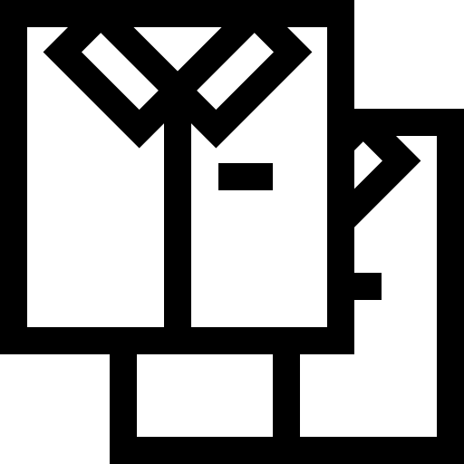 kleider Basic Straight Lineal icon