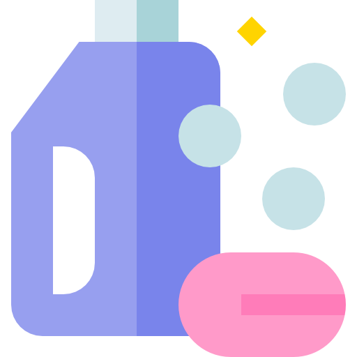 waschmittel Basic Straight Flat icon