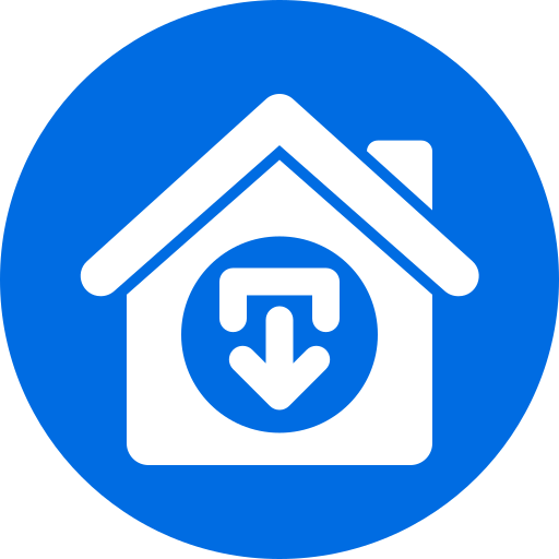Home button Generic color fill icon
