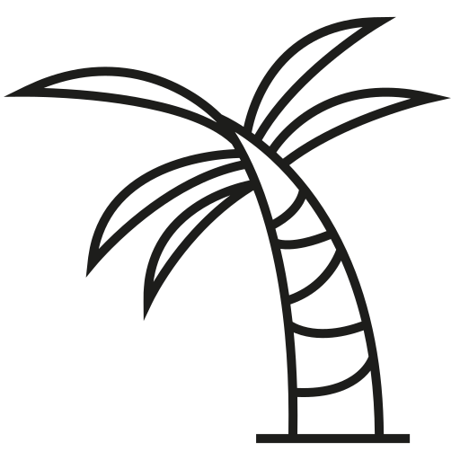 plaża Generic outline ikona