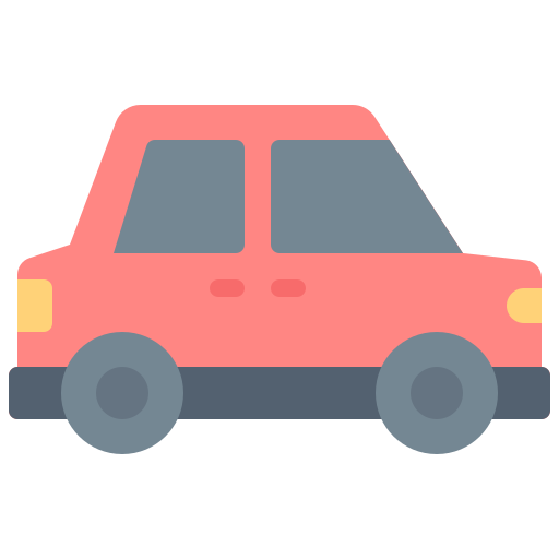 samochód Generic color fill ikona