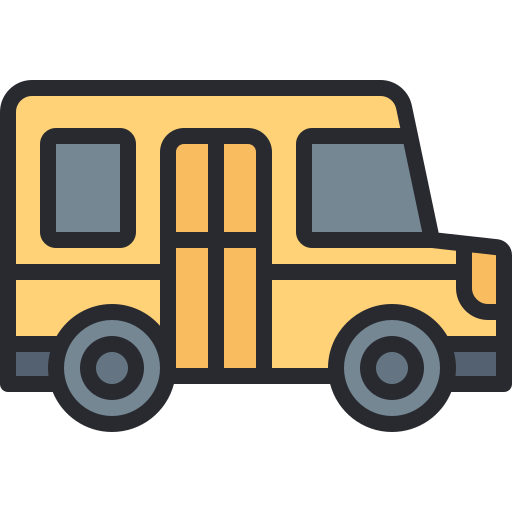 autobus szkolny Generic color lineal-color ikona