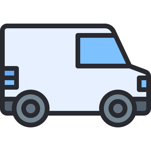 camion di spedizione Generic color lineal-color icona