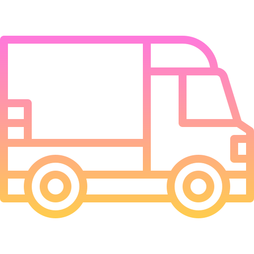 camion delle consegne Generic gradient outline icona