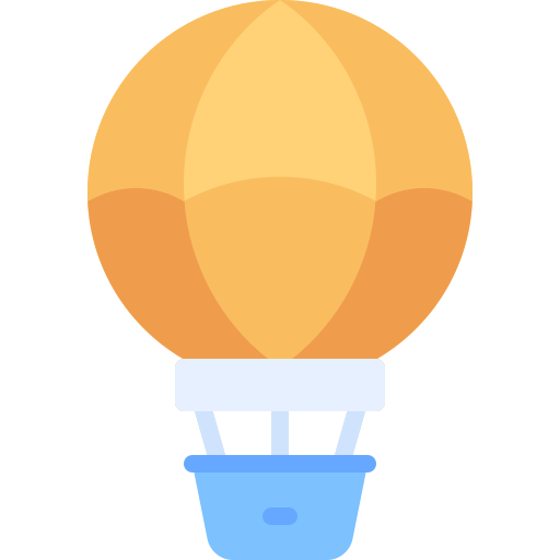 熱気球 Generic color fill icon
