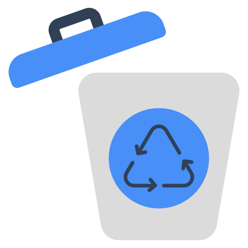 recyle Generic color fill icon