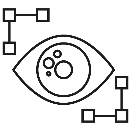 Сканирование глаз Generic outline иконка