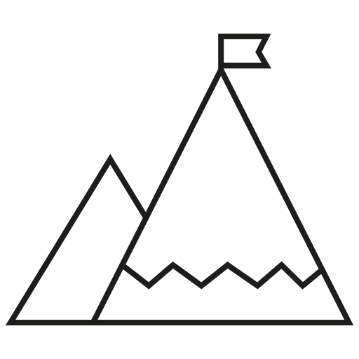 Гора Generic outline иконка