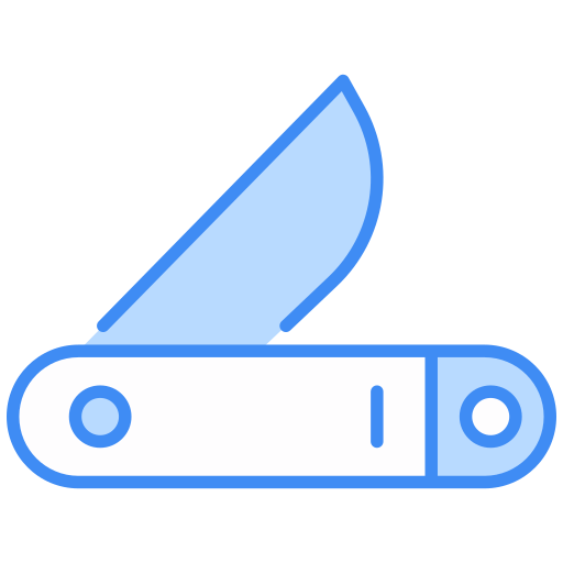 taschenmesser Generic color lineal-color icon