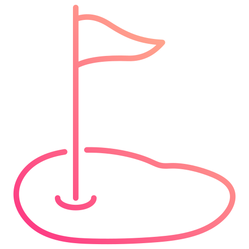ゴルフ Generic gradient outline icon