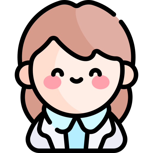 doctor Kawaii Lineal color icono