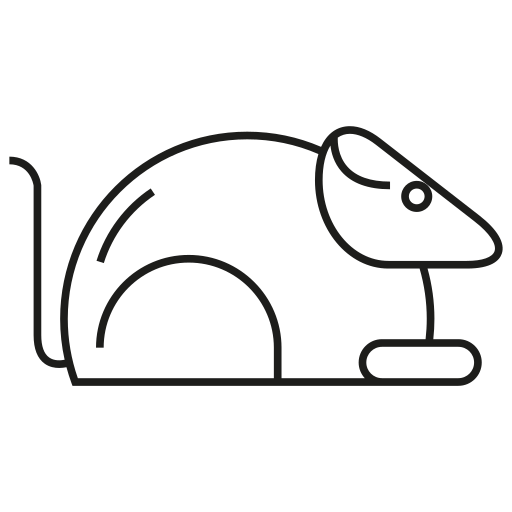 ratón Generic outline icono