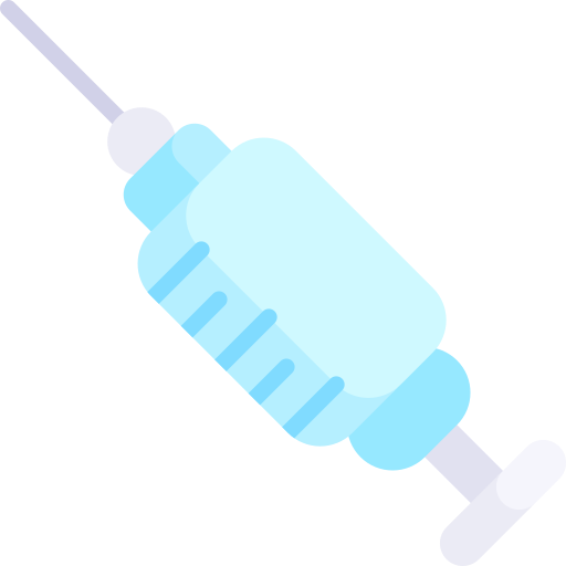 Syringe Kawaii Flat icon