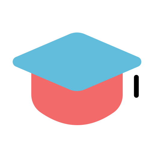 Graduation Generic color fill icon