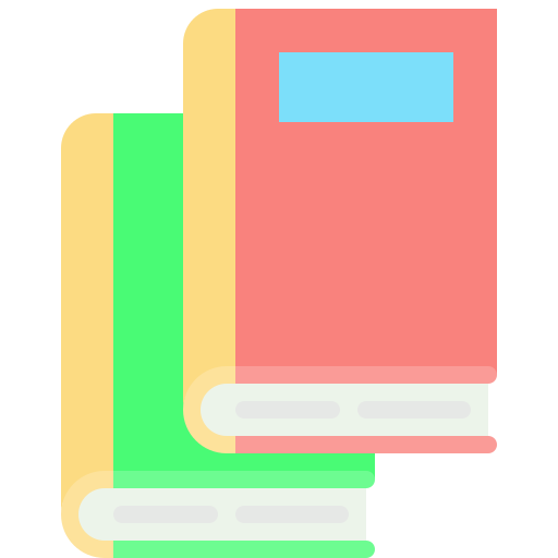 libros Generic color fill icono