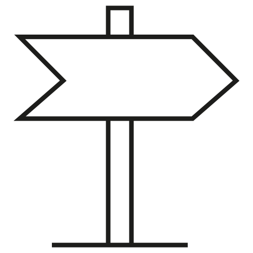Direction Generic outline icon
