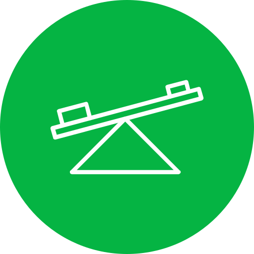 Seesaw Generic color fill icon
