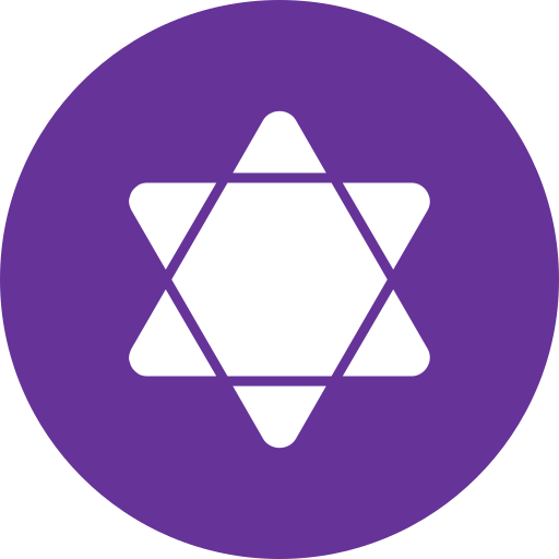 hexagrama Generic color fill icono