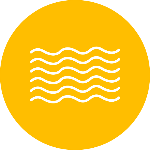 Waves Generic color fill icon