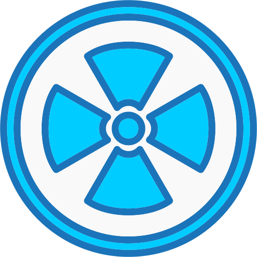 Radiation Generic color lineal-color icon