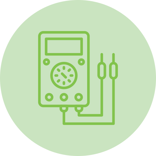 Voltmeter Generic color fill icon