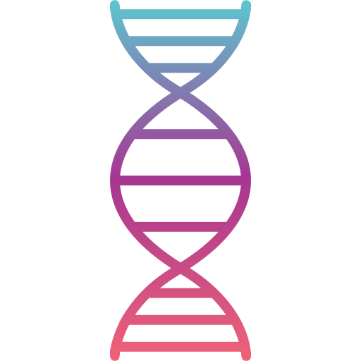 dna Generic gradient outline icona