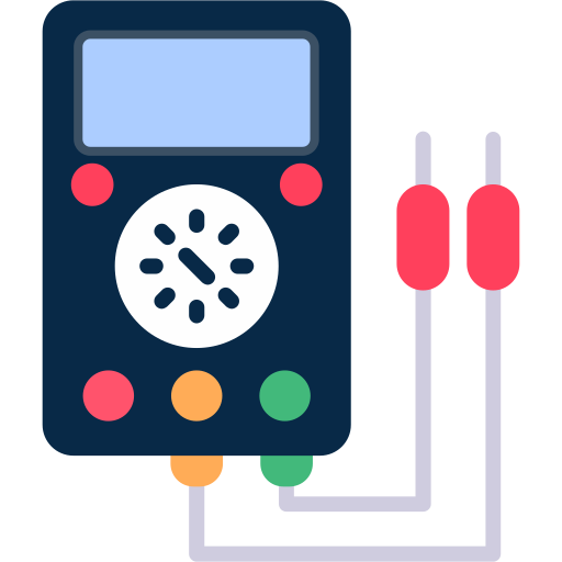 Voltmeter Generic color fill icon